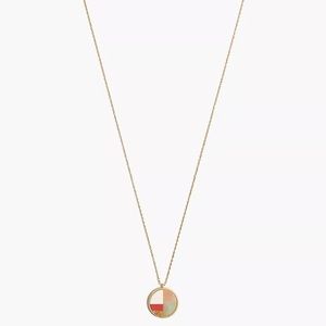 Madewell Semiprecious Patchwork Pendant Necklace